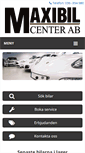 Mobile Screenshot of maxibilcenter.se